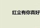 红尘有你真好（红尘有你 好心疼）