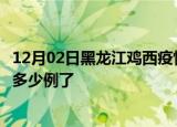 12月02日黑龙江鸡西疫情新增病例详情及鸡西疫情今天确定多少例了