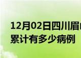 12月02日四川眉山疫情病例统计及眉山疫情累计有多少病例