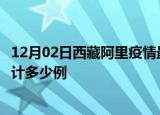 12月02日西藏阿里疫情最新状况今天及阿里最新疫情目前累计多少例