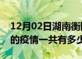 12月02日湖南衡阳疫情今日最新情况及衡阳的疫情一共有多少例