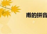 甫的拼音（杜甫的拼音）