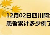 12月02日四川阿坝今日疫情数据及阿坝疫情患者累计多少例了