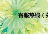 客服热线（关于客服热线介绍）