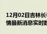 12月02日吉林长春疫情最新通报表及长春疫情最新消息实时数据
