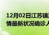 12月02日江苏镇江疫情累计多少例及镇江疫情最新状况确诊人数