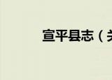 宣平县志（关于宣平县志介绍）