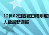 12月02日西藏日喀则疫情最新情况统计及日喀则疫情目前总人数最新通报