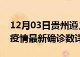 12月03日贵州遵义疫情新增病例详情及遵义疫情最新确诊数详情