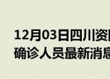 12月03日四川资阳疫情动态实时及资阳疫情确诊人员最新消息