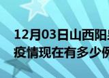 12月03日山西阳泉疫情最新消息数据及阳泉疫情现在有多少例