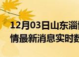 12月03日山东淄博疫情最新通报表及淄博疫情最新消息实时数据