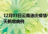 12月03日云南迪庆疫情今日最新情况及迪庆疫情最新消息今天新增病例