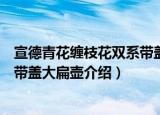 宣德青花缠枝花双系带盖大扁壶（关于宣德青花缠枝花双系带盖大扁壶介绍）