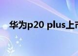 华为p20 plus上市时间（华为p20 plus）