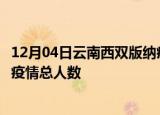 12月04日云南西双版纳疫情今天多少例及西双版纳目前为止疫情总人数