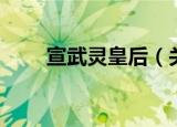 宣武灵皇后（关于宣武灵皇后介绍）