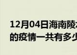 12月04日海南陵水疫情今日最新情况及陵水的疫情一共有多少例