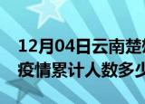 12月04日云南楚雄疫情情况数据及楚雄新冠疫情累计人数多少