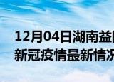 12月04日湖南益阳疫情最新消息数据及益阳新冠疫情最新情况