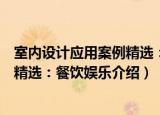 室内设计应用案例精选：餐饮娱乐（关于室内设计应用案例精选：餐饮娱乐介绍）