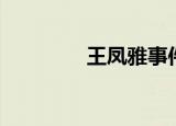 王凤雅事件评论（王凤雅）