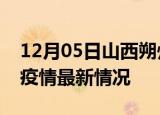 12月05日山西朔州疫情最新通报及朔州新冠疫情最新情况