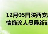12月05日陕西安康目前疫情怎么样及安康疫情确诊人员最新消息