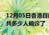 12月05日香港目前疫情是怎样及香港疫情一共多少人确诊了