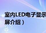 室内LED电子显示屏（关于室内LED电子显示屏介绍）