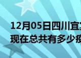 12月05日四川宜宾疫情最新数据今天及宜宾现在总共有多少疫情