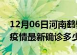 12月06日河南鹤壁今天疫情最新情况及鹤壁疫情最新确诊多少例