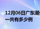 12月06日广东潮州疫情最新通报及潮州疫情一共有多少例