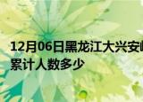 12月06日黑龙江大兴安岭疫情阳性人数及大兴安岭新冠疫情累计人数多少
