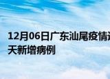 12月06日广东汕尾疫情近期数据今天及汕尾疫情最新消息今天新增病例