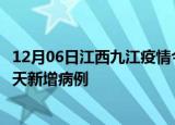 12月06日江西九江疫情今日最新情况及九江疫情最新消息今天新增病例