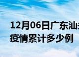 12月06日广东汕头疫情最新消息及汕头这次疫情累计多少例