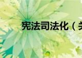 宪法司法化（关于宪法司法化介绍）