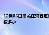 12月06日黑龙江鸡西疫情新增多少例及鸡西新冠疫情累计人数多少