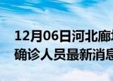 12月06日河北廊坊疫情动态实时及廊坊疫情确诊人员最新消息