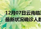 12月07日云南临沧疫情最新情况及临沧疫情最新状况确诊人数