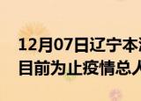 12月07日辽宁本溪最新疫情通报今天及本溪目前为止疫情总人数