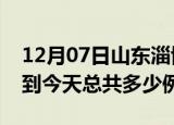 12月07日山东淄博疫情情况数据及淄博疫情到今天总共多少例