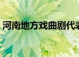 河南地方戏曲剧代表剧种（河南地方戏曲剧）