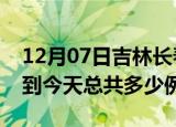 12月07日吉林长春疫情最新通报及长春疫情到今天总共多少例
