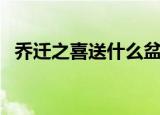 乔迁之喜送什么盆栽（乔迁之喜送什么花）