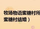 牧场物语蜜糖村所有事件触发条件（牧场物语蜜糖村结婚）