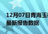 12月07日青海玉树疫情今天最新及玉树疫情最新报告数据