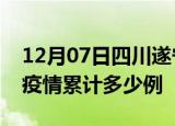 12月07日四川遂宁疫情最新消息及遂宁这次疫情累计多少例