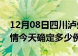 12月08日四川泸州疫情最新通报表及泸州疫情今天确定多少例了